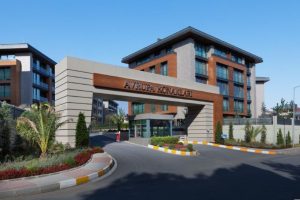 Avrupa Konakları Florya sitesinin dış cephesi — Şenlikköy, Bakırköy, İstanbul